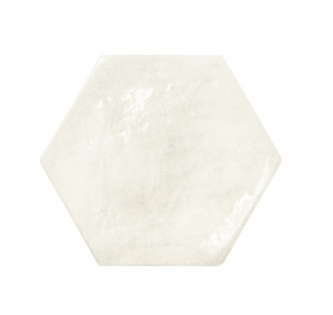 RIAD HEXA WHITE 16.2X18.5